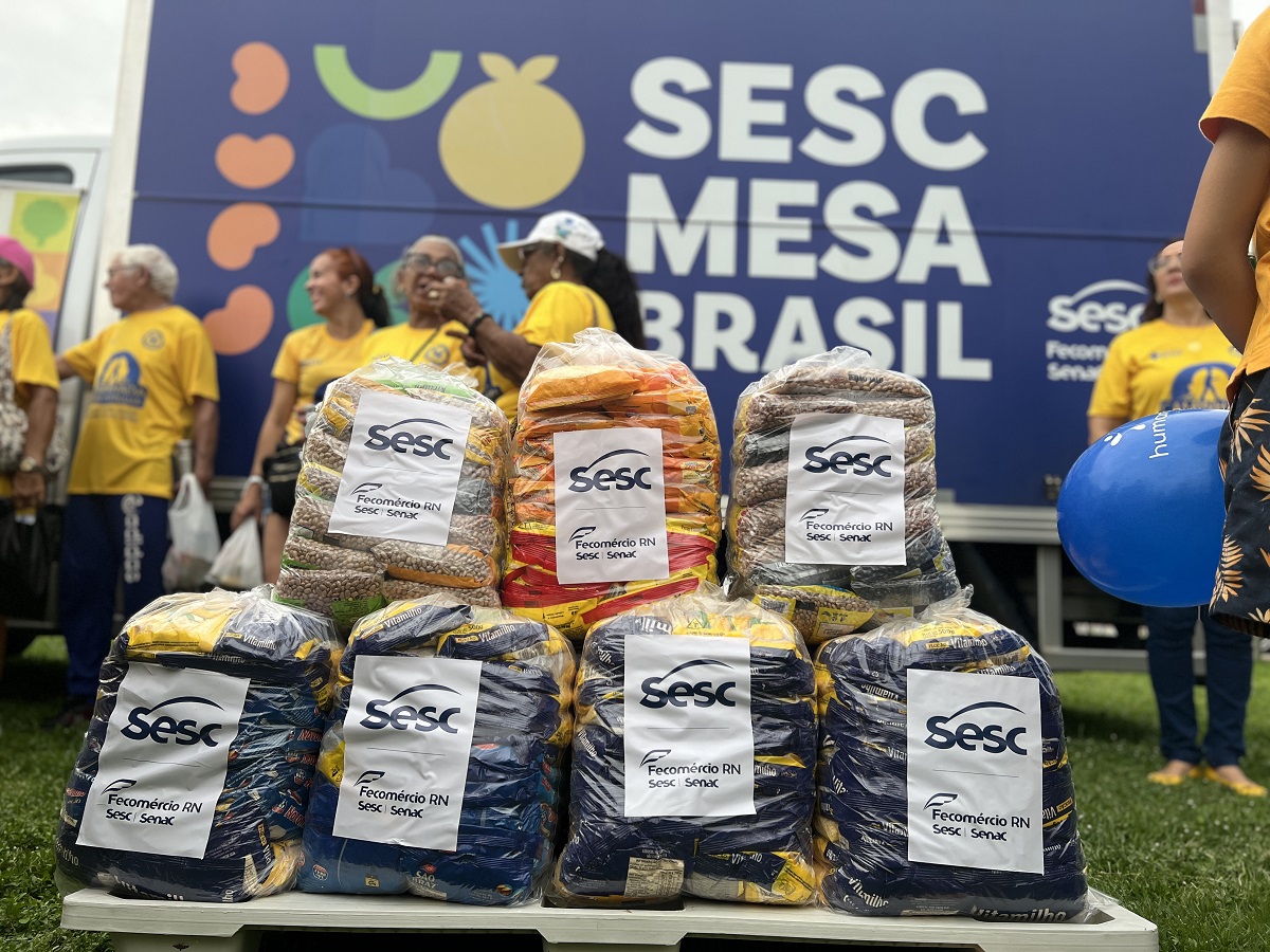 Sesc Rn Arrecada Alimentos No Tamo Junto Bb Para Institui Es